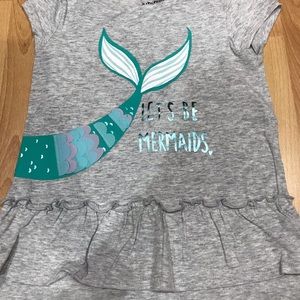 Kids shirt with ruffles